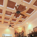 Croc coffered ceiling